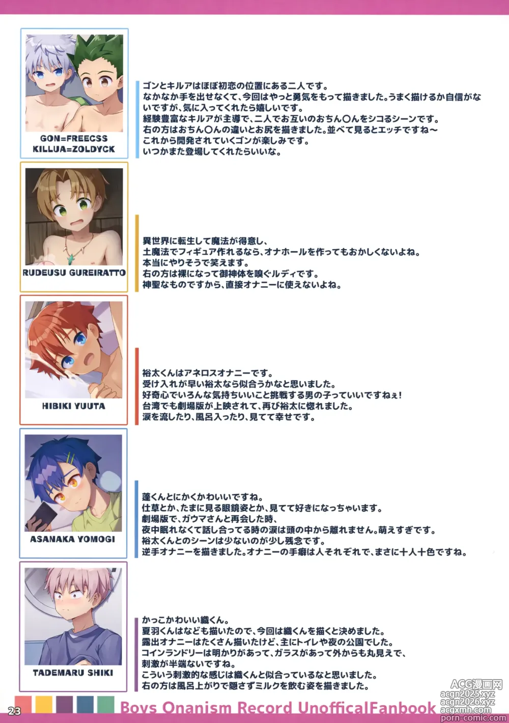 Page 24 of doujinshi Shishunki Shounen Inkou Kiroku