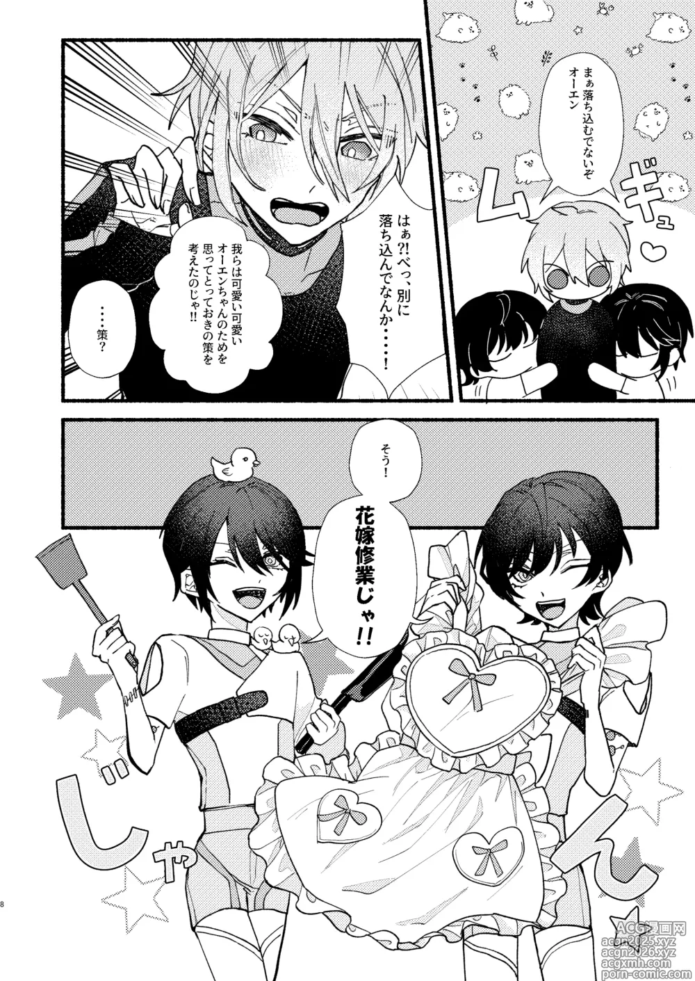 Page 7 of doujinshi 花嫁修業中のアシストロイド