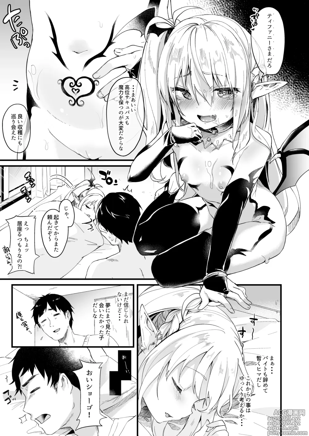 Page 28 of doujinshi Boku wa Chiisana Succubus no Shimobe 1