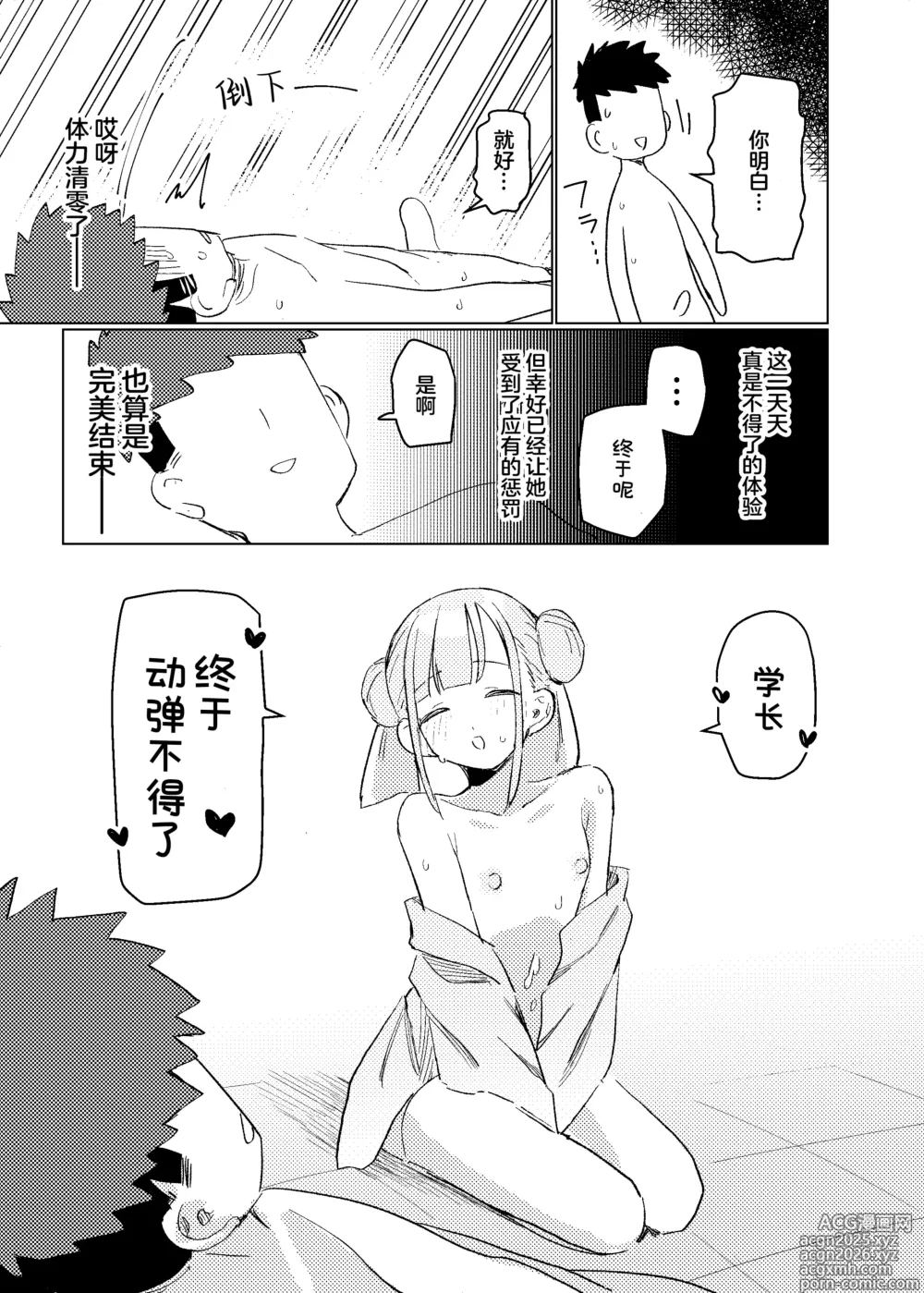 Page 28 of doujinshi 其实我对学长…