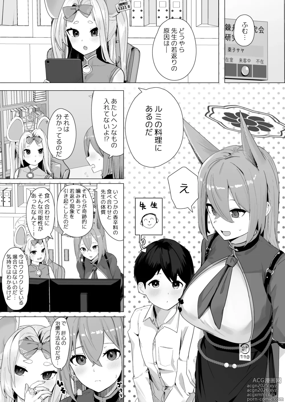 Page 2 of doujinshi Kyou dake Sensei no Onee-chan