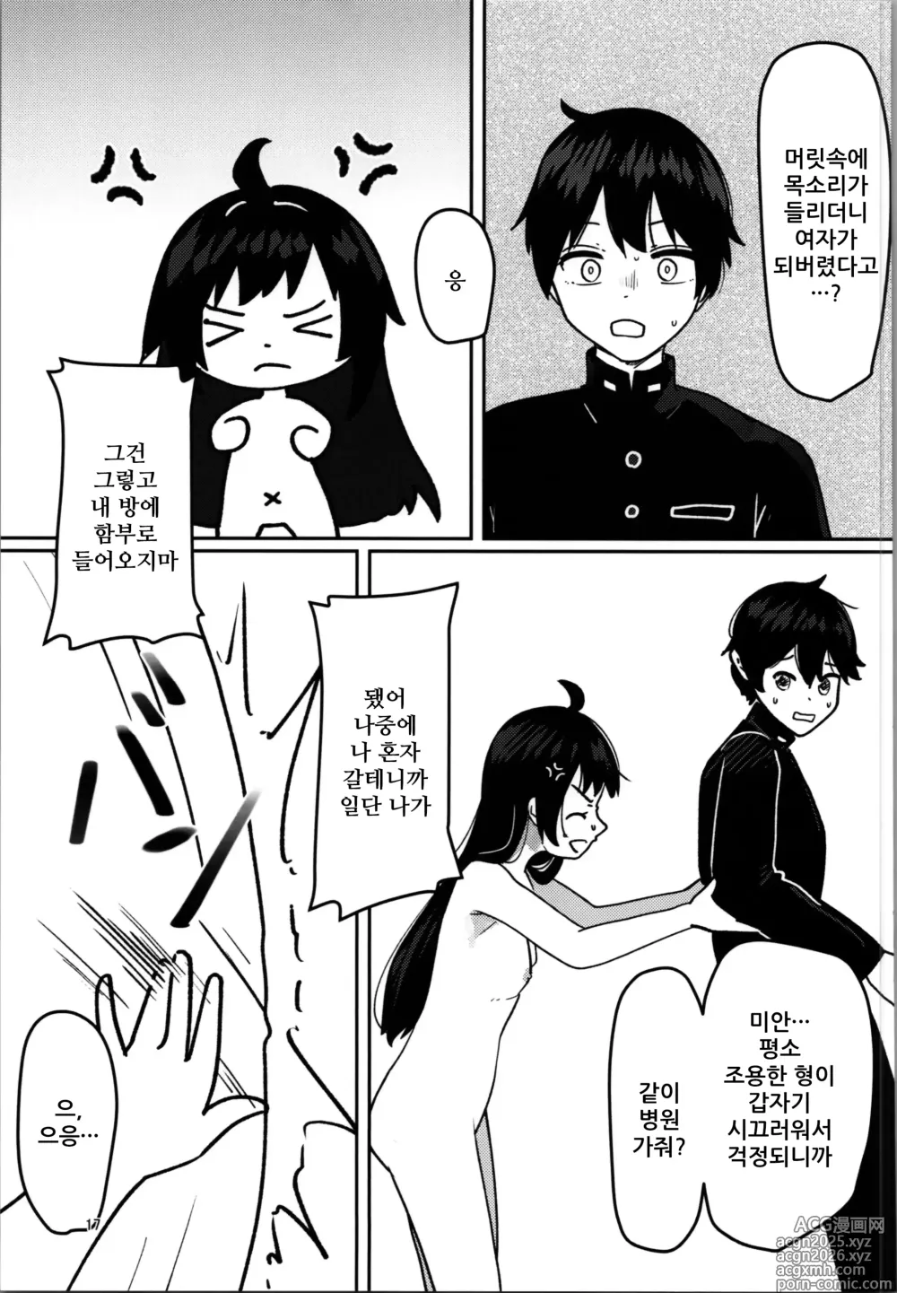 Page 17 of doujinshi 여동생 프로그램
