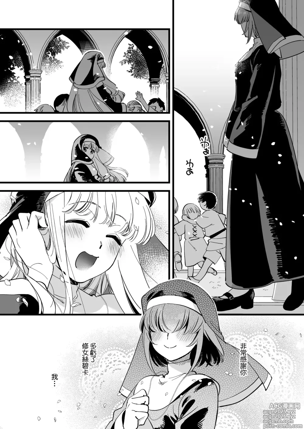 Page 29 of doujinshi 修女•絲碧卡的夜晚後輩指導