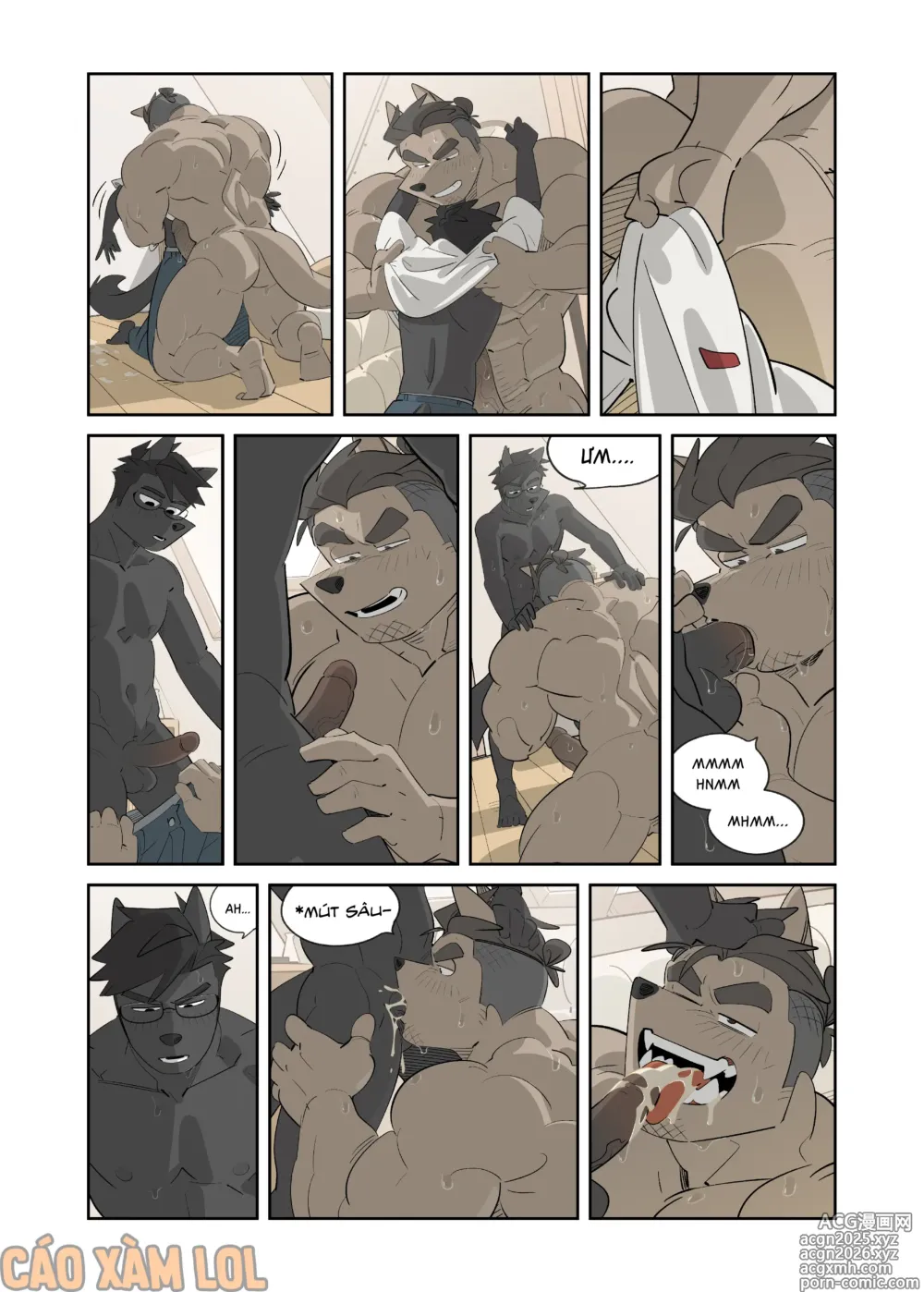 Page 14 of manga My Roommate is a Straight Man