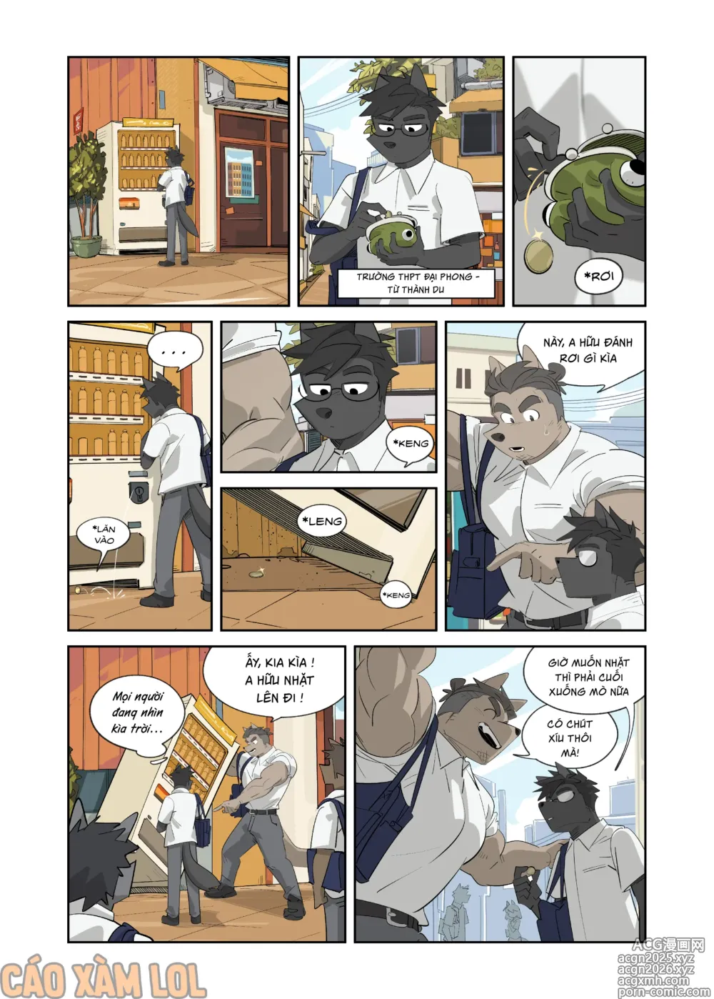 Page 4 of manga My Roommate is a Straight Man