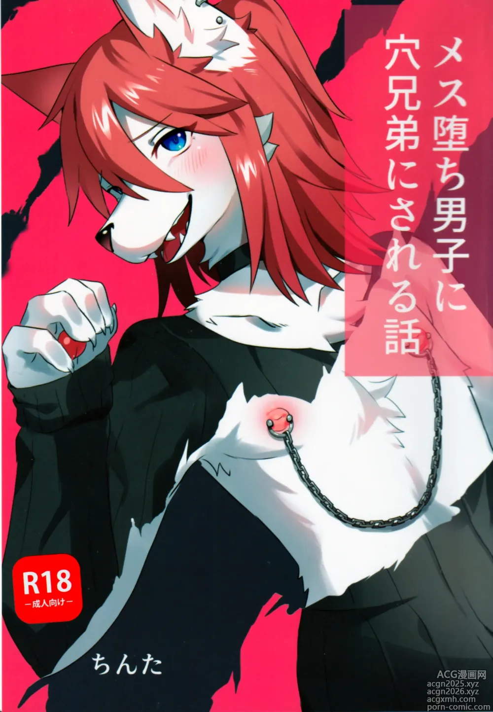 Page 1 of doujinshi メス堕ち男子に穴兄妹にされる話