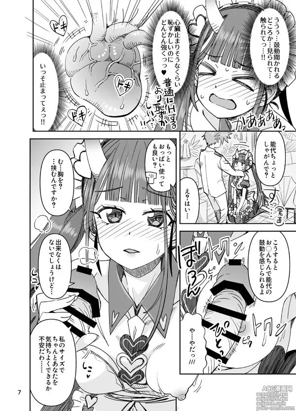 Page 7 of doujinshi Anata to Noshiro to Hazukashii Kodou