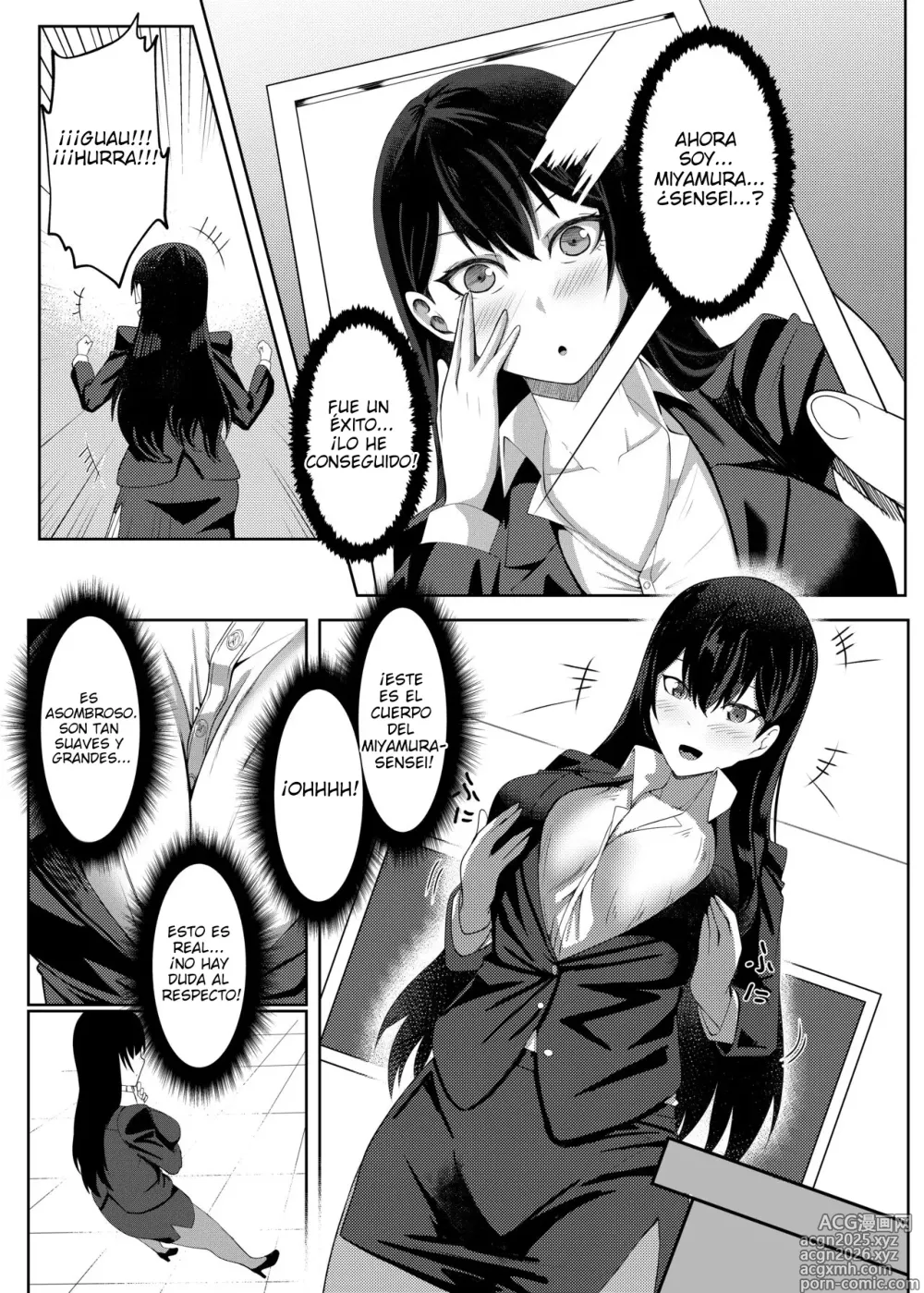Page 8 of manga I'm Miyamura sensei