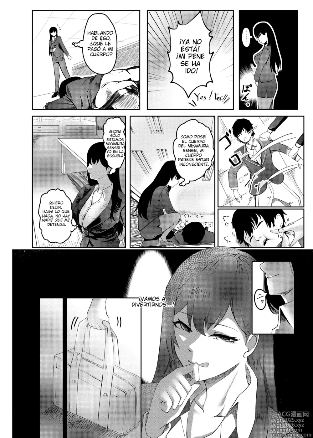 Page 9 of manga I'm Miyamura sensei