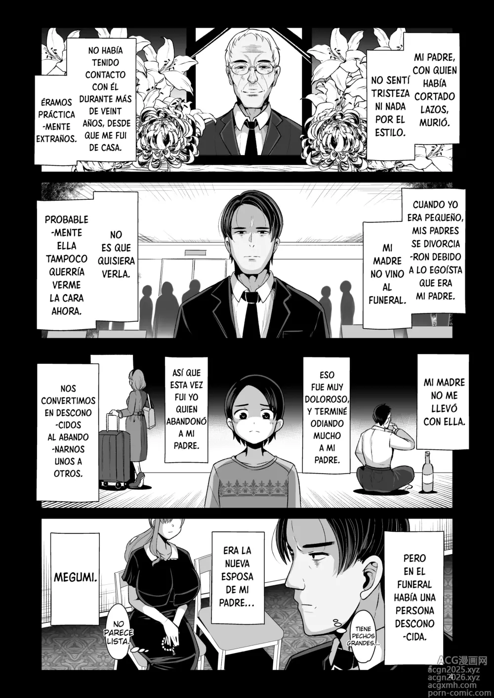 Page 5 of doujinshi Yurufuwa Kyonyuu no Toshishita Mama to Aisaretakatta Oji-san no Ore