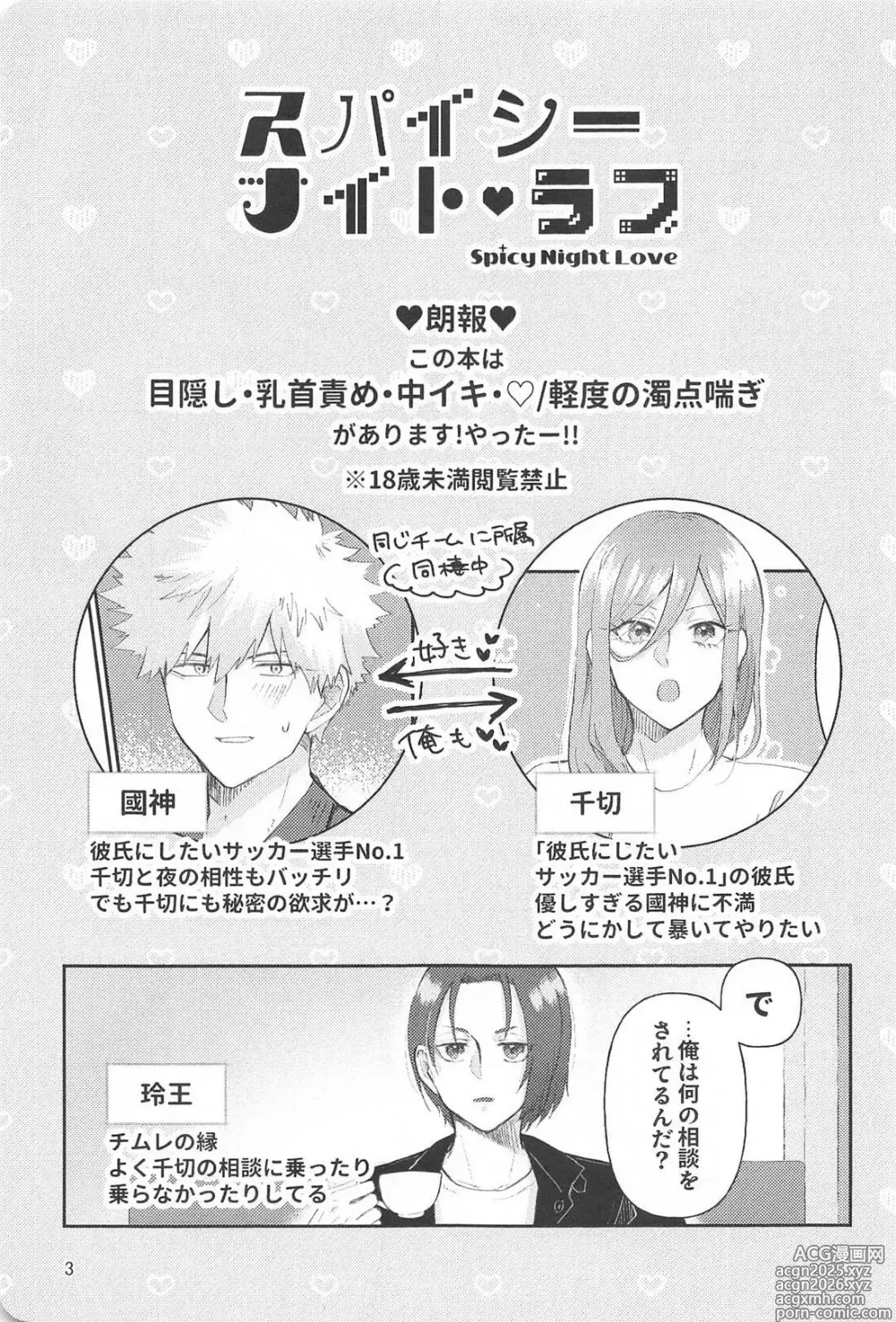 Page 2 of doujinshi Spicy Night Love