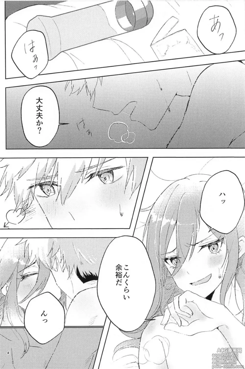 Page 3 of doujinshi GET READY!!