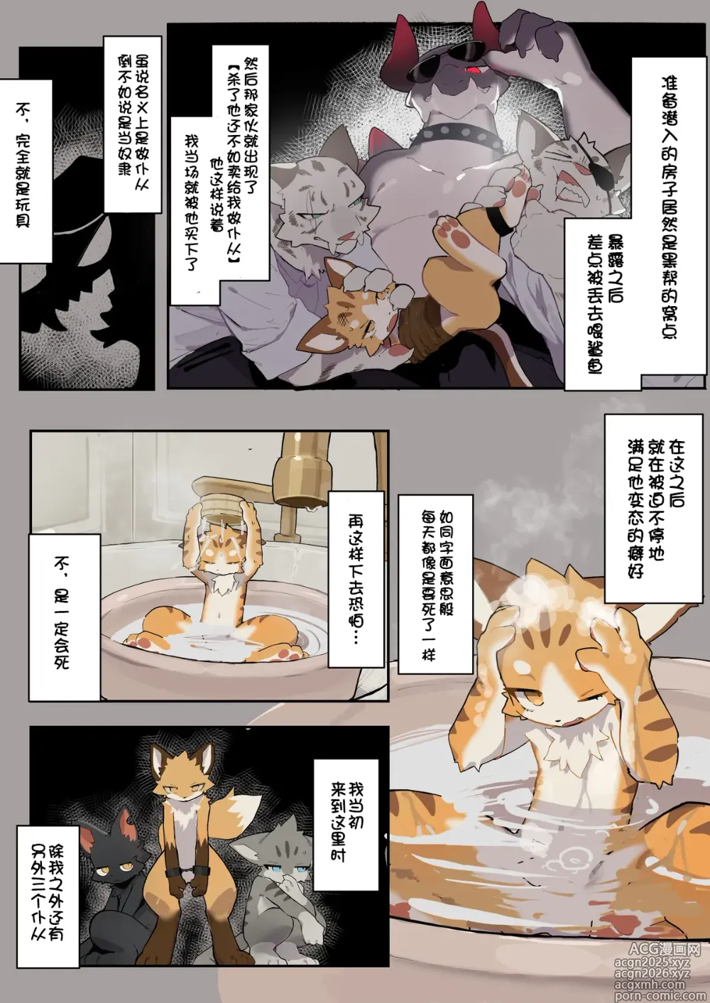 Page 5 of doujinshi 【えいぽんたろう】ドラゴンに弄ばれるケモ【刃鸣菌个人汉化】
