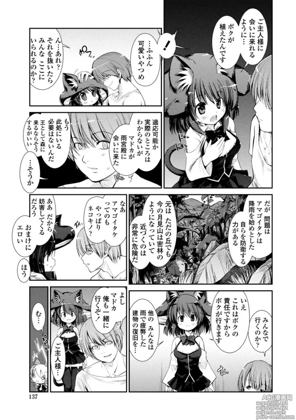 Page 137 of manga Nekokino to Ame no Machi - Cat Mushroon Girl And Town of Rain