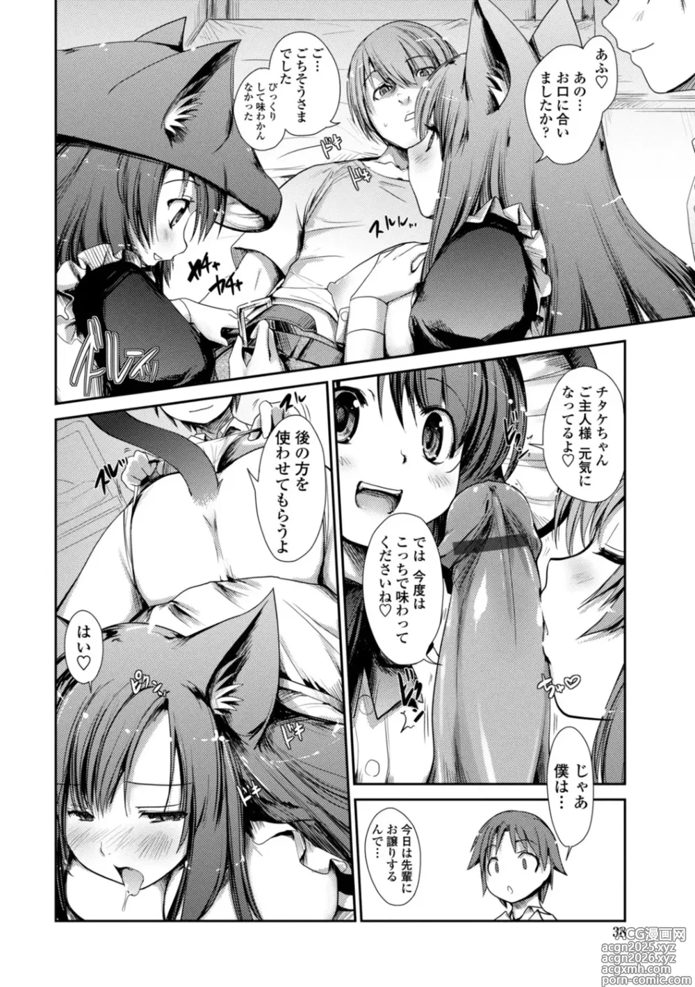 Page 38 of manga Nekokino to Ame no Machi - Cat Mushroon Girl And Town of Rain
