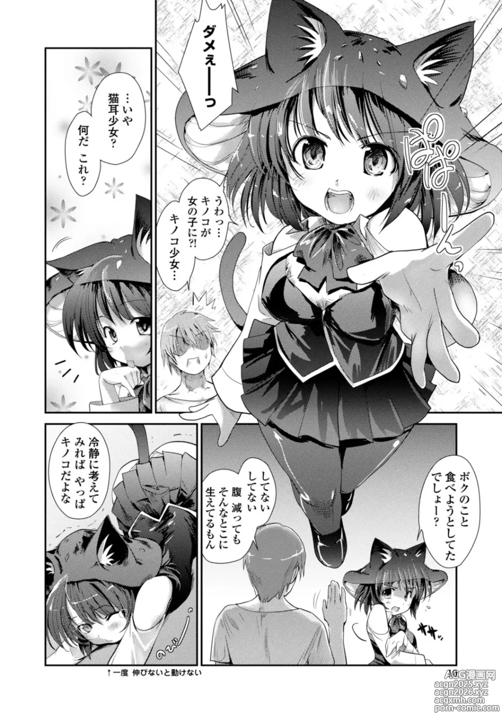Page 10 of manga Nekokino to Ame no Machi - Cat Mushroon Girl And Town of Rain