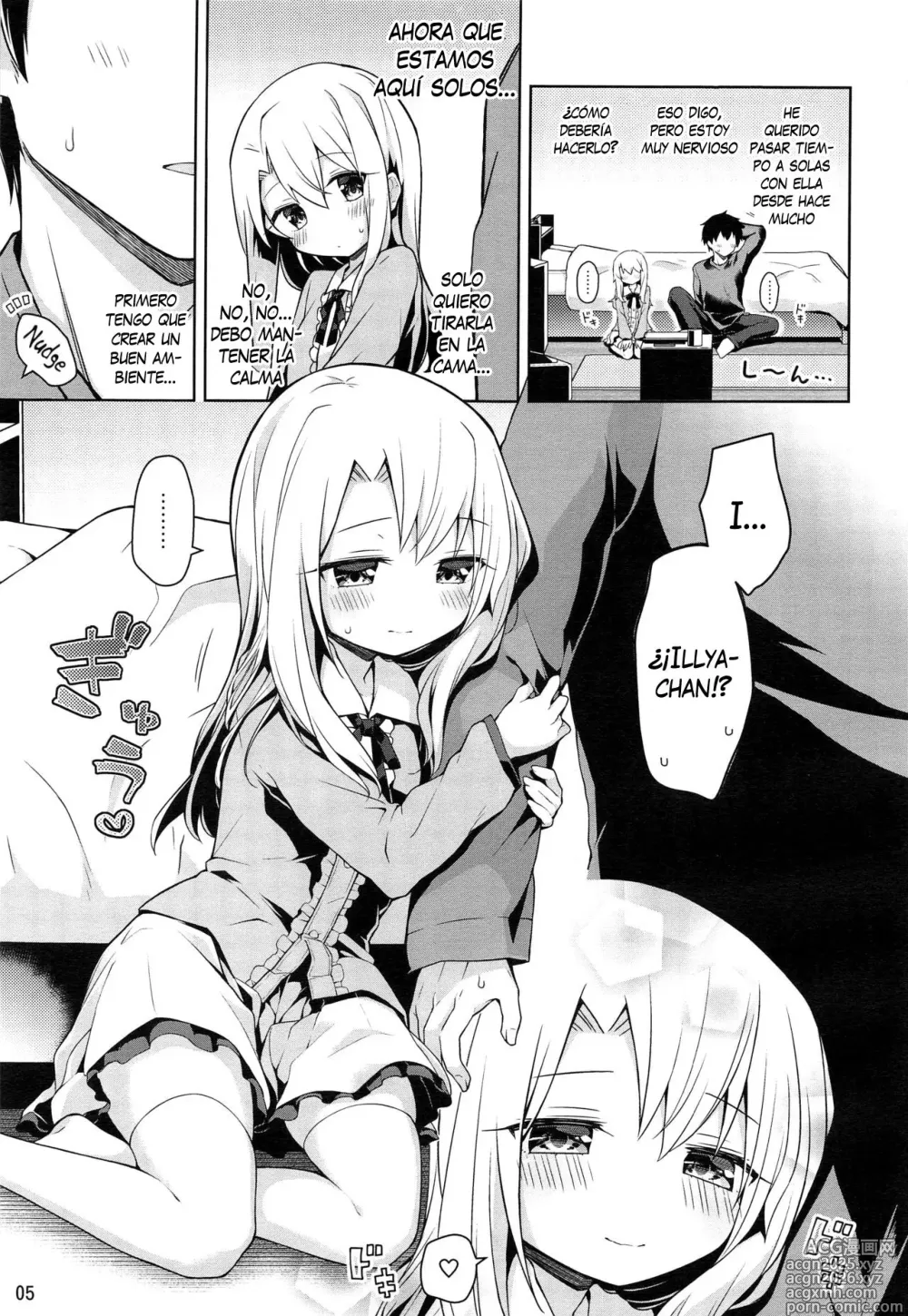 Page 6 of doujinshi Illya to Ouchi de Ecchi Shitai!! - ¡¡Quiero tener sexo con Illya en casa!!