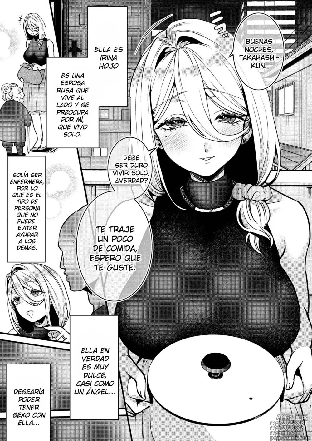 Page 2 of doujinshi La Relación Secreta Entre una Esposa Rusa y un Chico Virgen