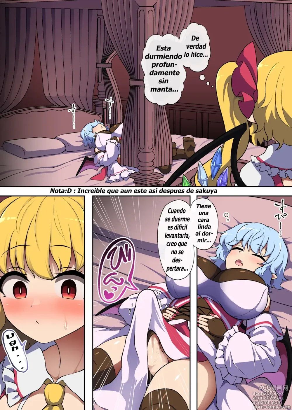 Page 7 of doujinshi Flan-chan feels lust for Futanari Remilia