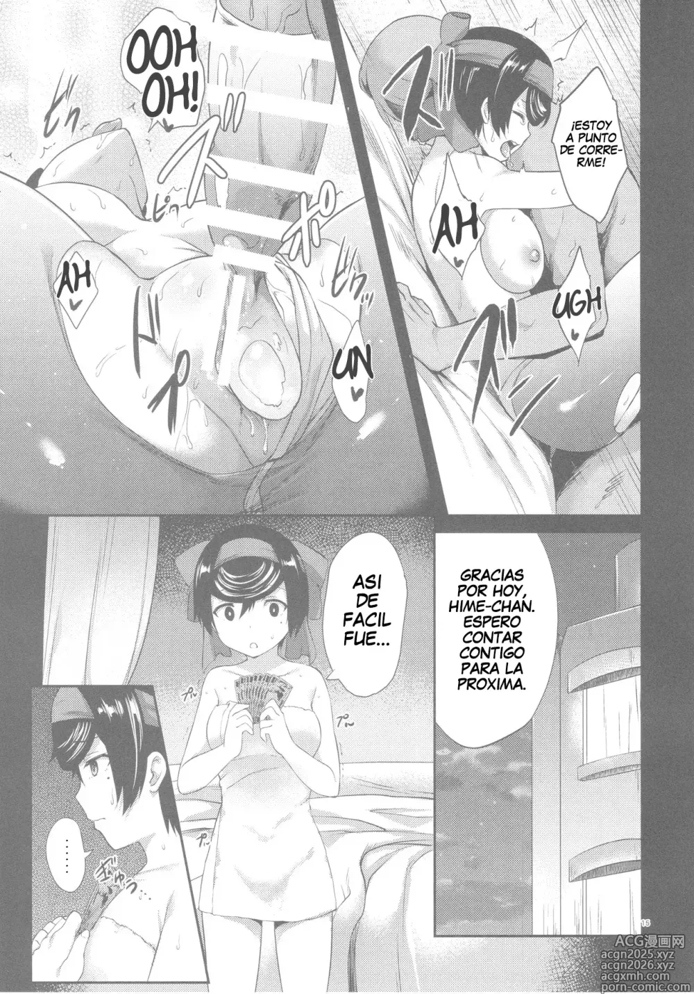 Page 14 of doujinshi La Princesa del Listón Rojo que Vende su Inocencia