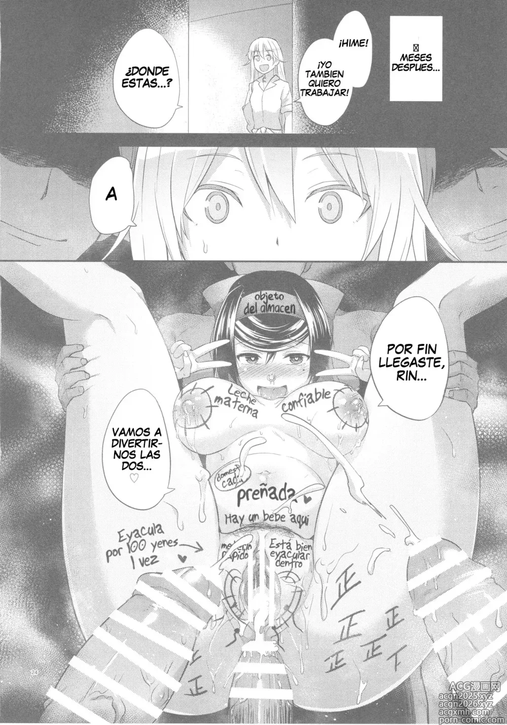 Page 23 of doujinshi La Princesa del Listón Rojo que Vende su Inocencia