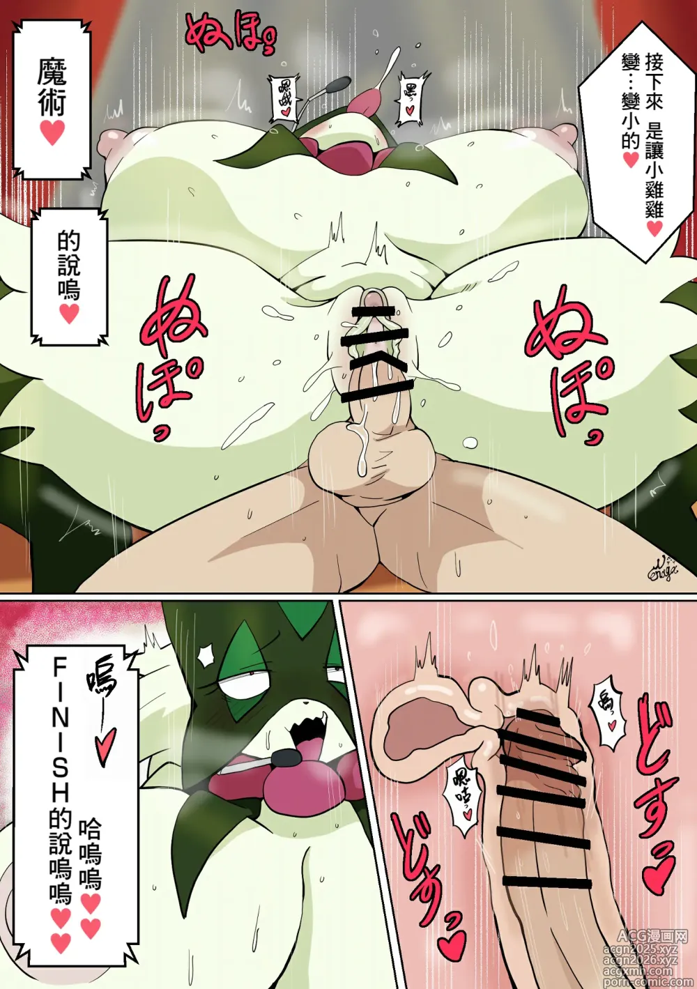 Page 3 of doujinshi Seiki no Shoshitsu Magic show!