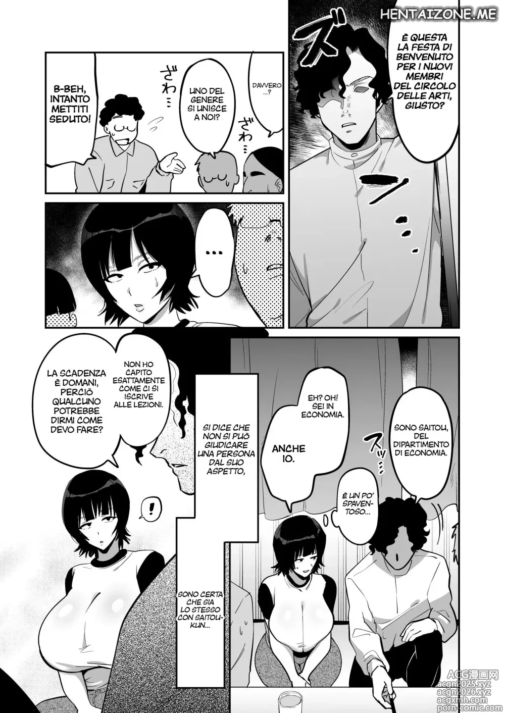 Page 4 of doujinshi La Natura Masochista di Miyo