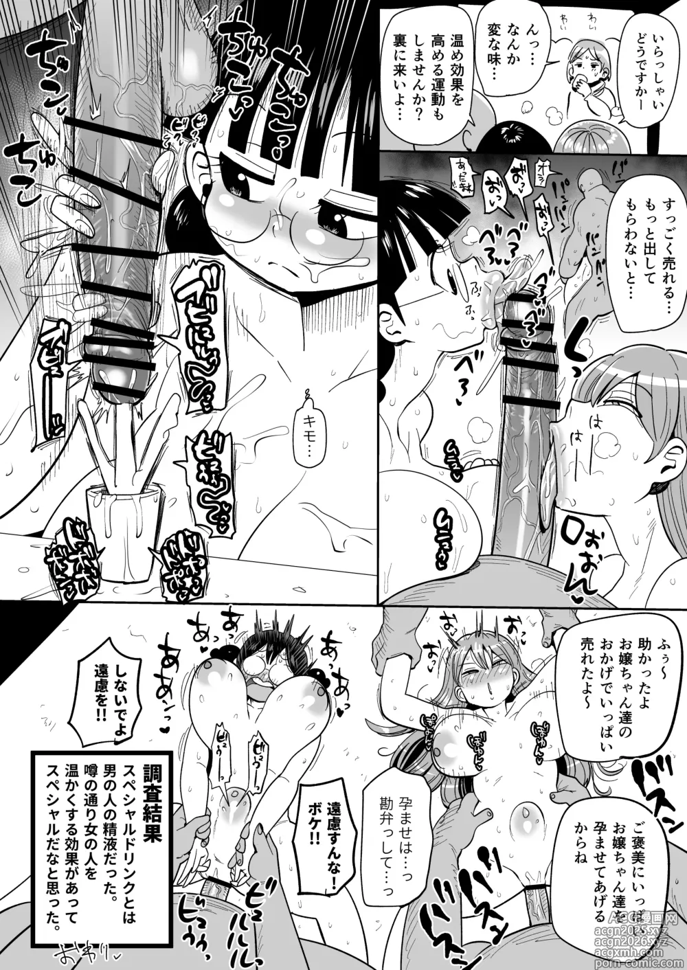 Page 2 of doujinshi Nan Demo Chōsa Shōjo Supesharu Dorinku no Chōsa