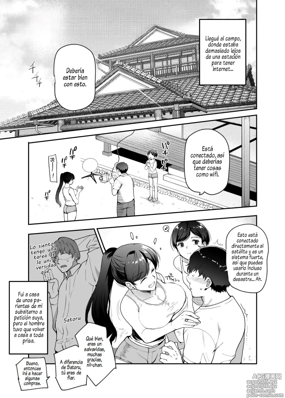 Page 2 of doujinshi La Vez que Fui a Ayudar al Campo, Me Tocó Noche de Delicioso EX