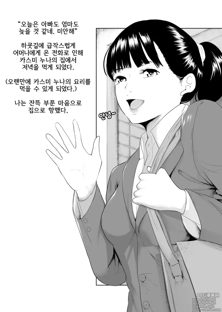 Page 4 of doujinshi 이웃의 예지(엣찌)한 누나 카스미 씨 편