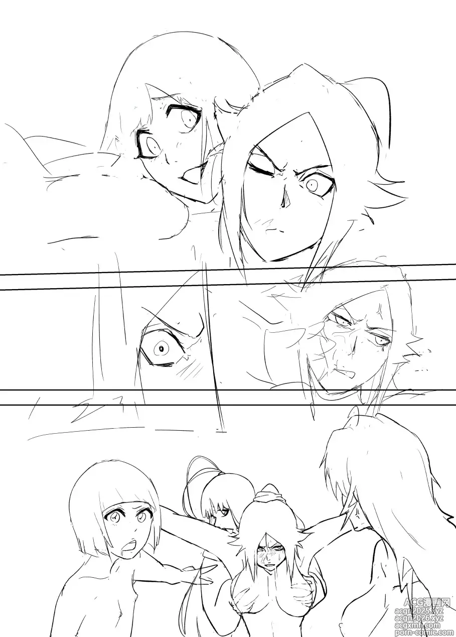 Page 1 of imageset bleach yoruichi x giselle milking