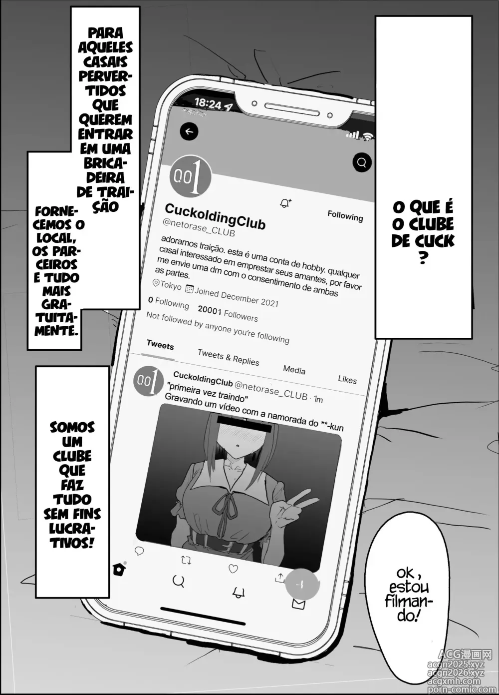Page 3 of doujinshi Netorase Club x Cuck You Club P1