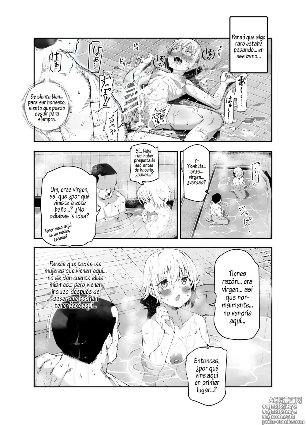 Page 10 of doujinshi Un Secreto Baño Mixto dentro de los Baños Públicos donde Puedes Tener Sexo sin Medidas Tramposas EX