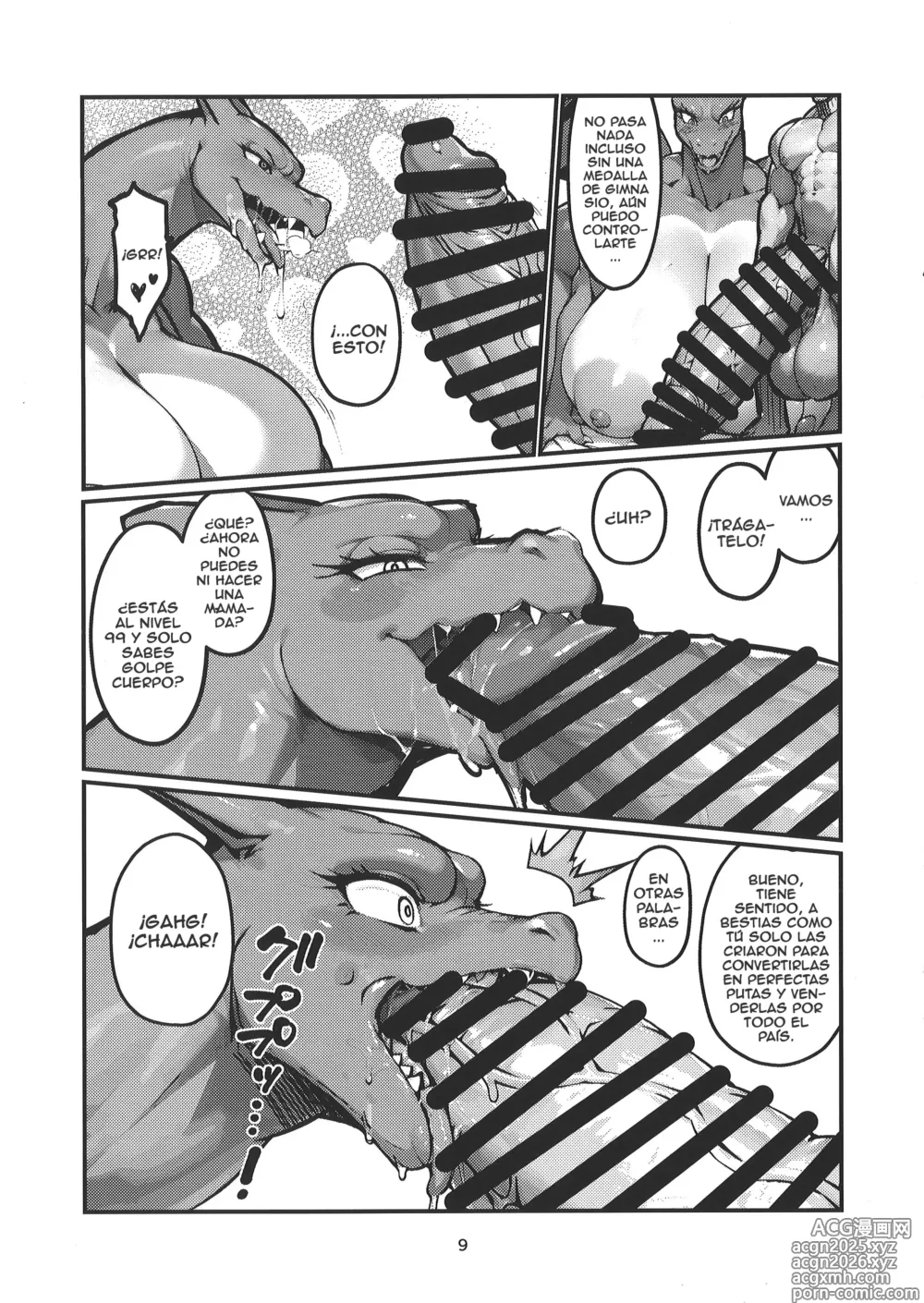 Page 8 of doujinshi Maldición! Su nivel es muy alto para obedecer: Haz que te entienda sin necesidad de una medalla de gimnasio