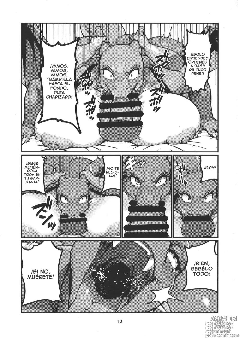 Page 9 of doujinshi Maldición! Su nivel es muy alto para obedecer: Haz que te entienda sin necesidad de una medalla de gimnasio