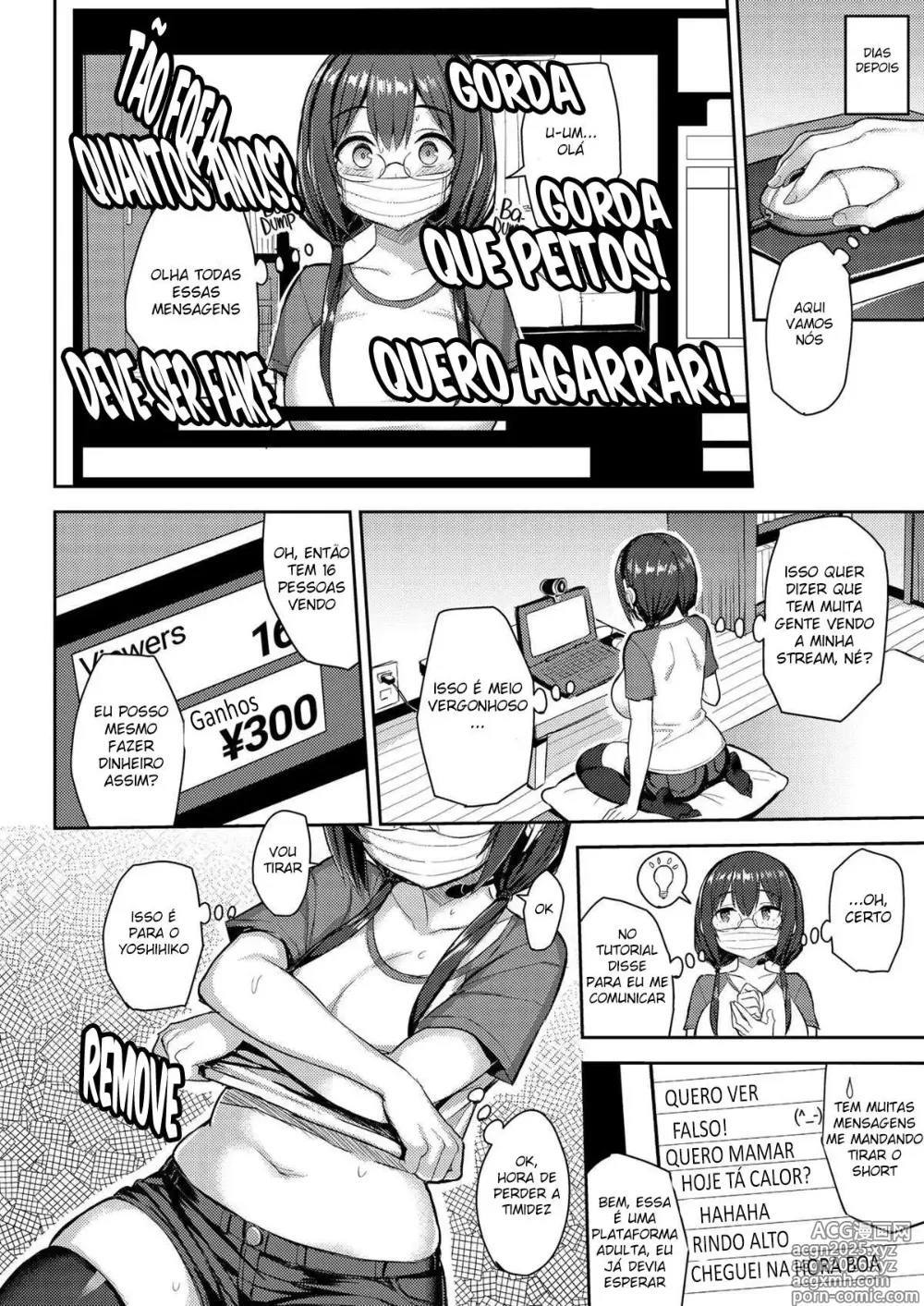 Page 7 of doujinshi Muchimuchi Haishin Musume o Mechakucha Off-Pako Shitai Hon