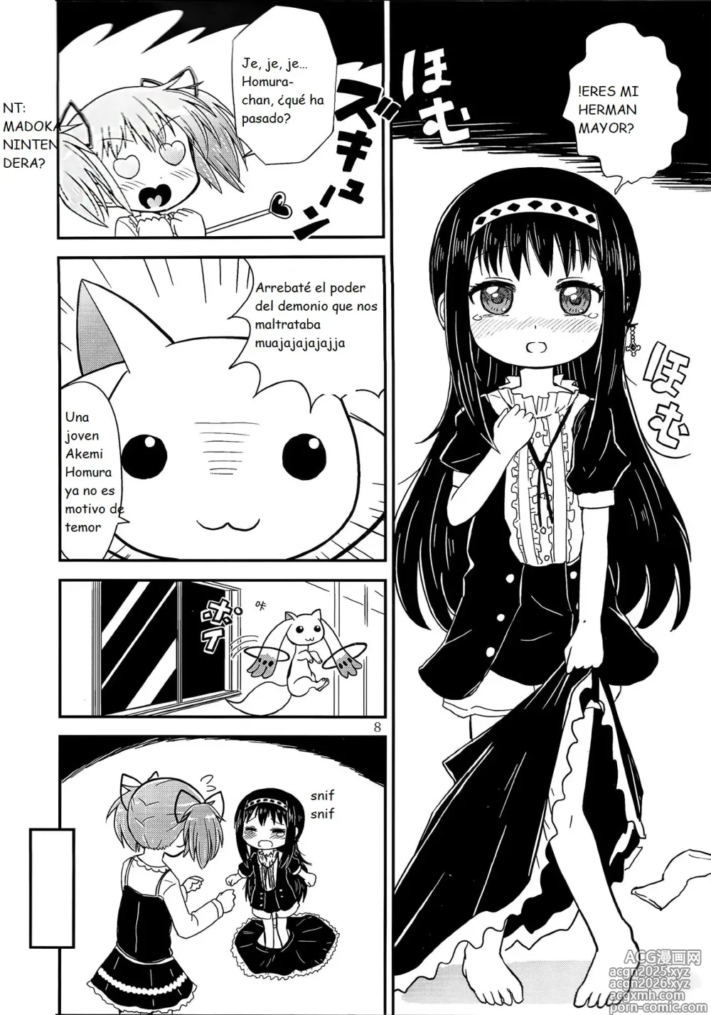 Page 9 of doujinshi Madoka Oneechan to Chiisai Homura Chan