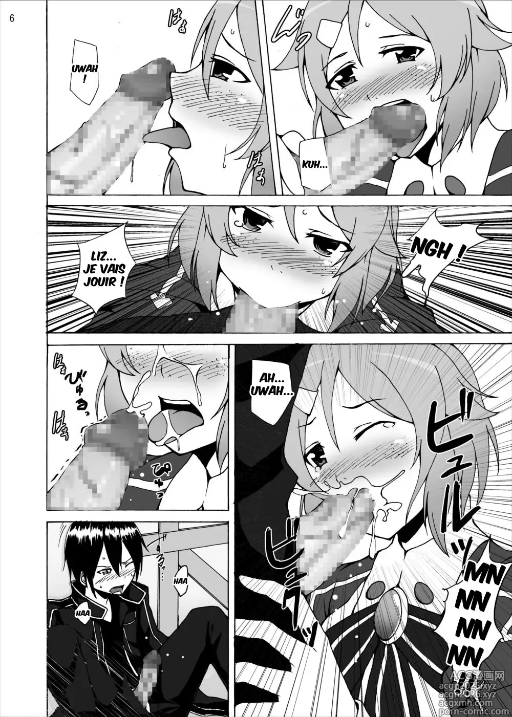 Page 6 of doujinshi Lisbeth no Ketsui... Kiken na Kusuri o Tsukatte demo Asuna kara Kirito o Ubatte Miseru...