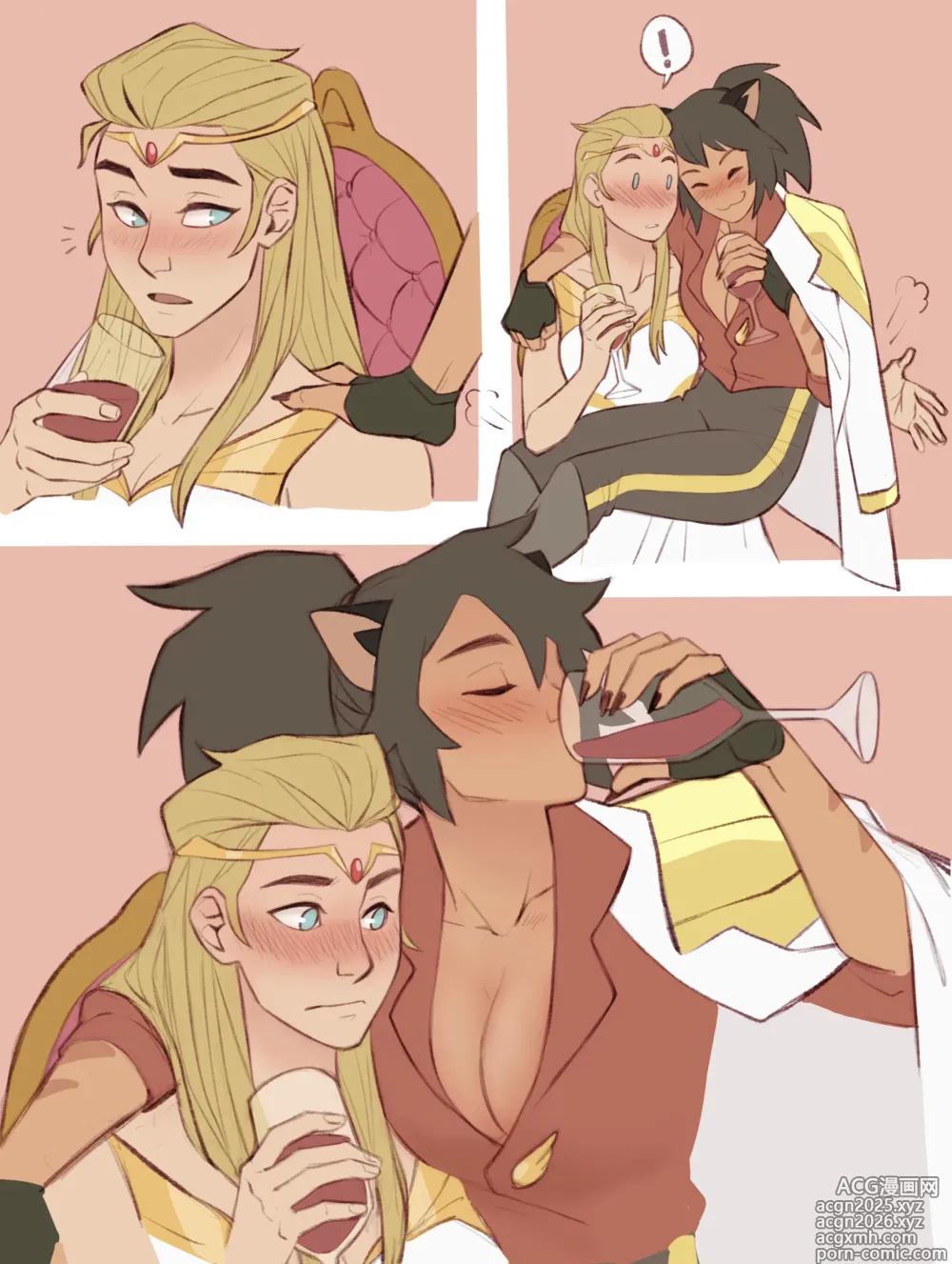 Page 1 of doujinshi Catradora Comic