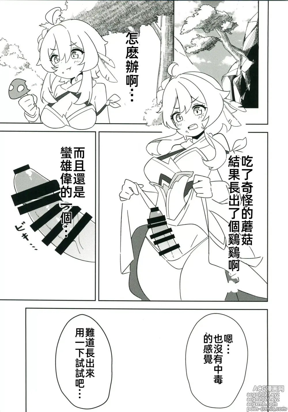Page 4 of doujinshi 对甘雨做色色的事情本