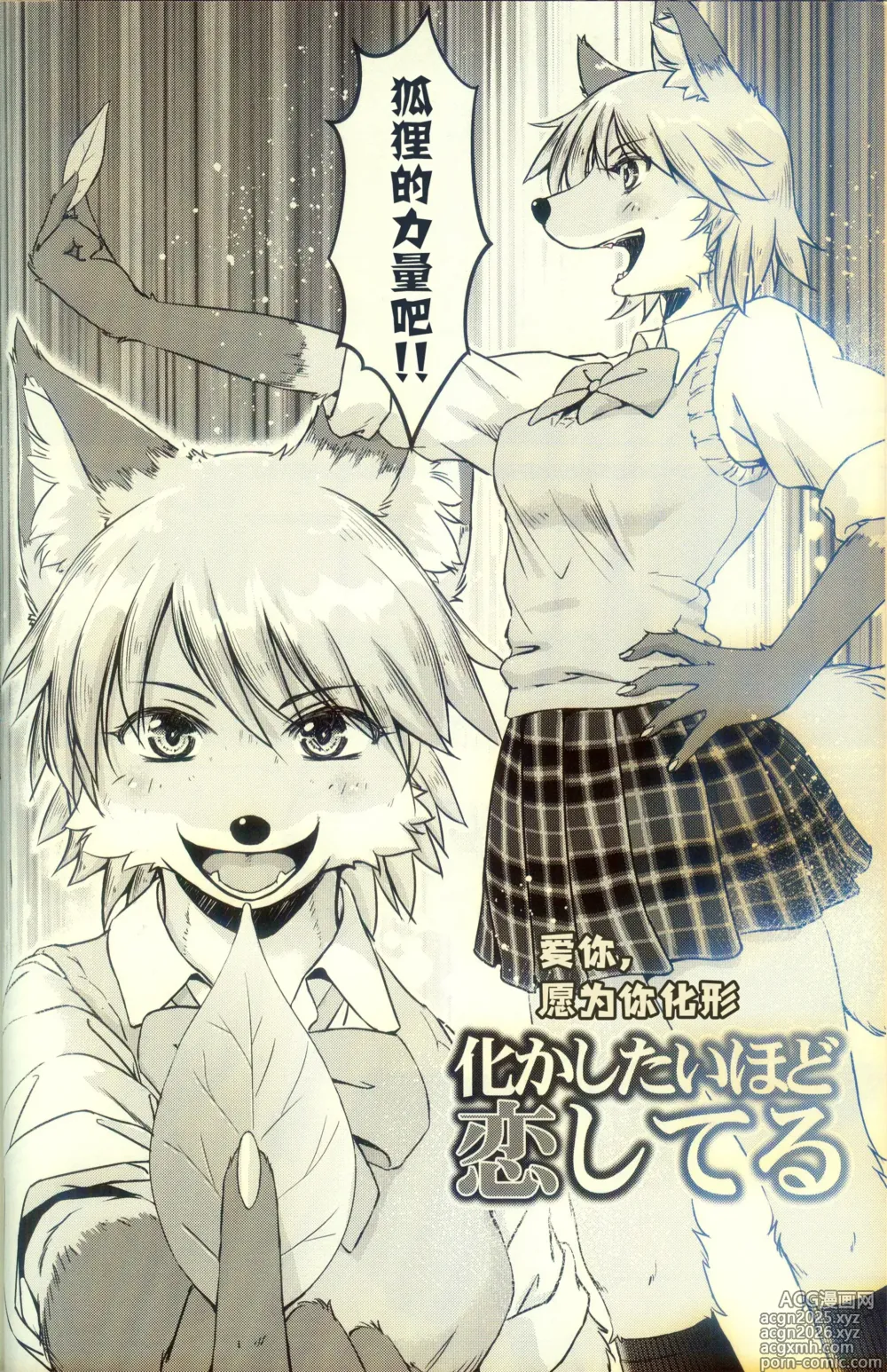 Page 4 of doujinshi 化かしたいほど恋してる