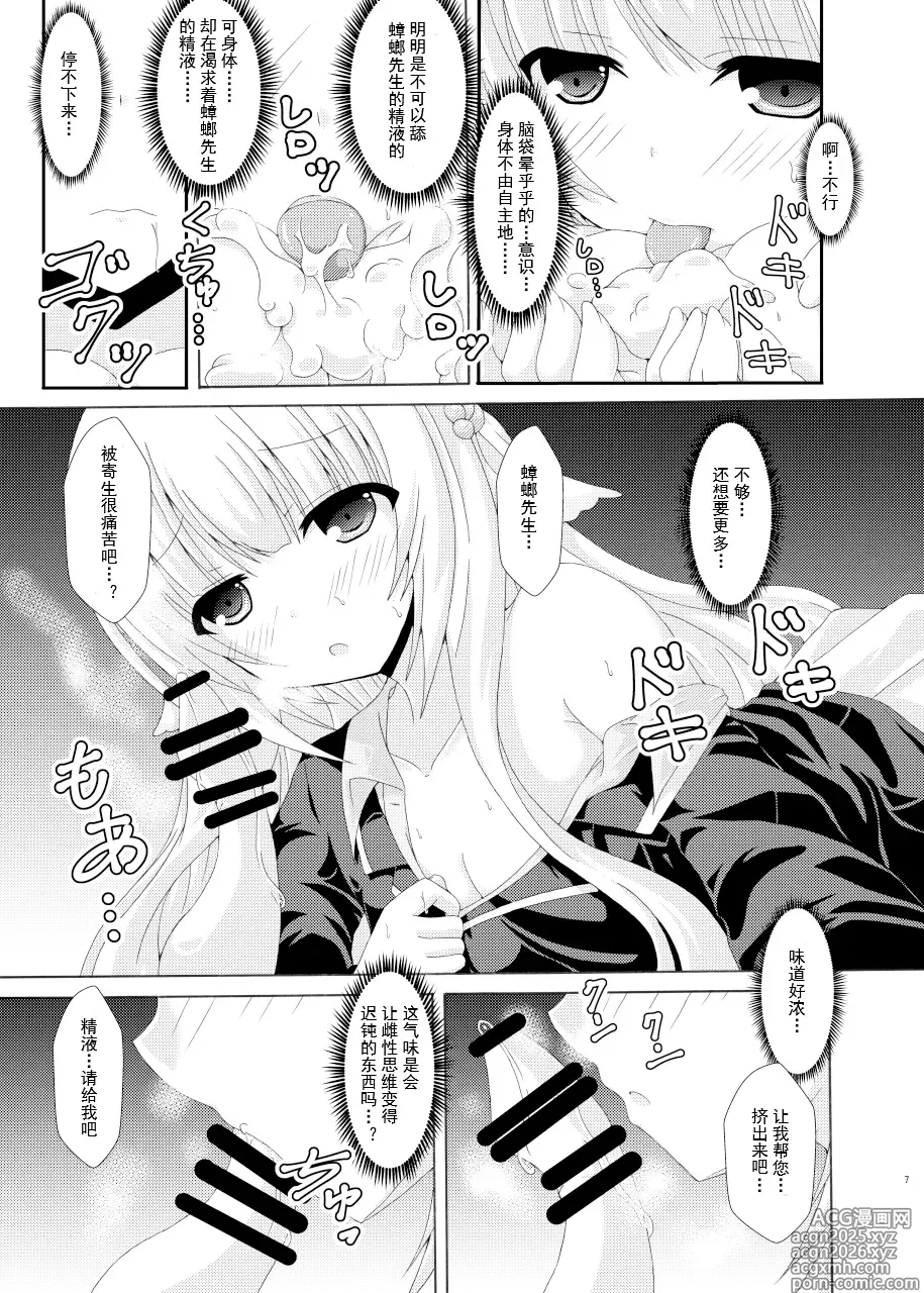 Page 6 of doujinshi Seito Kaichou to Yofuke no Mikkai