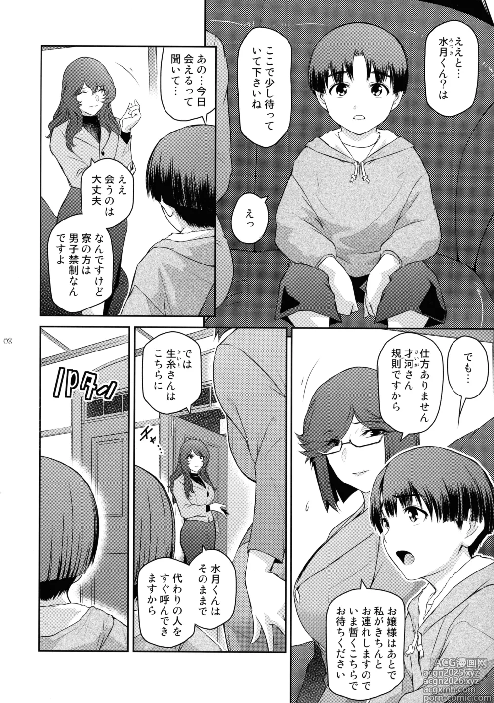 Page 8 of doujinshi Futajou! 4
