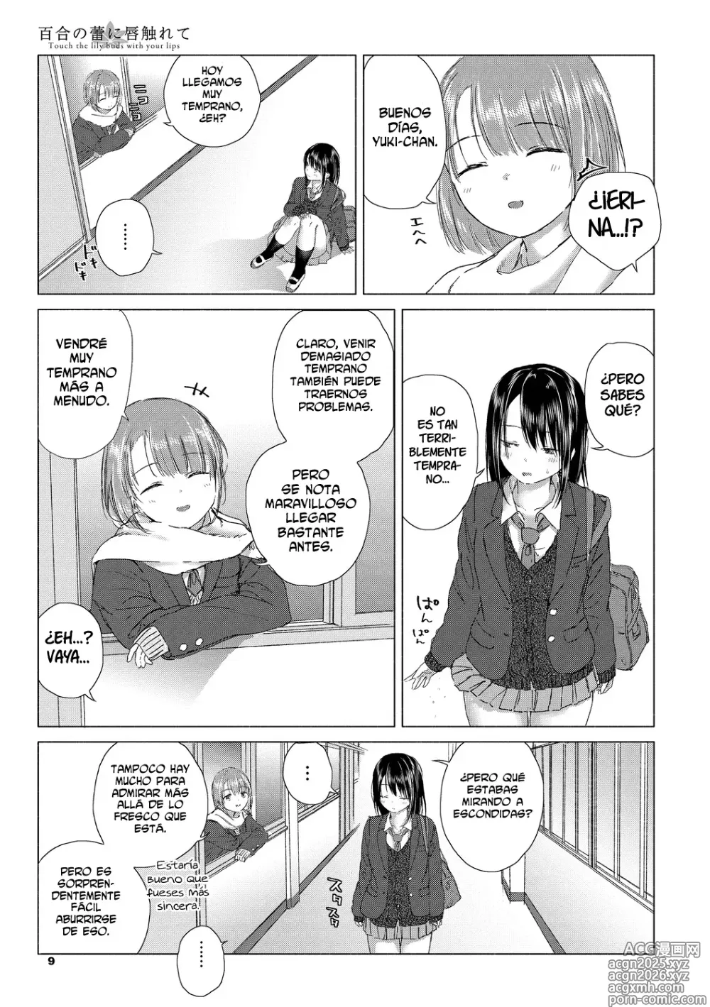 Page 9 of manga Yuri no Tsubomi ni Kuchibiru Furete