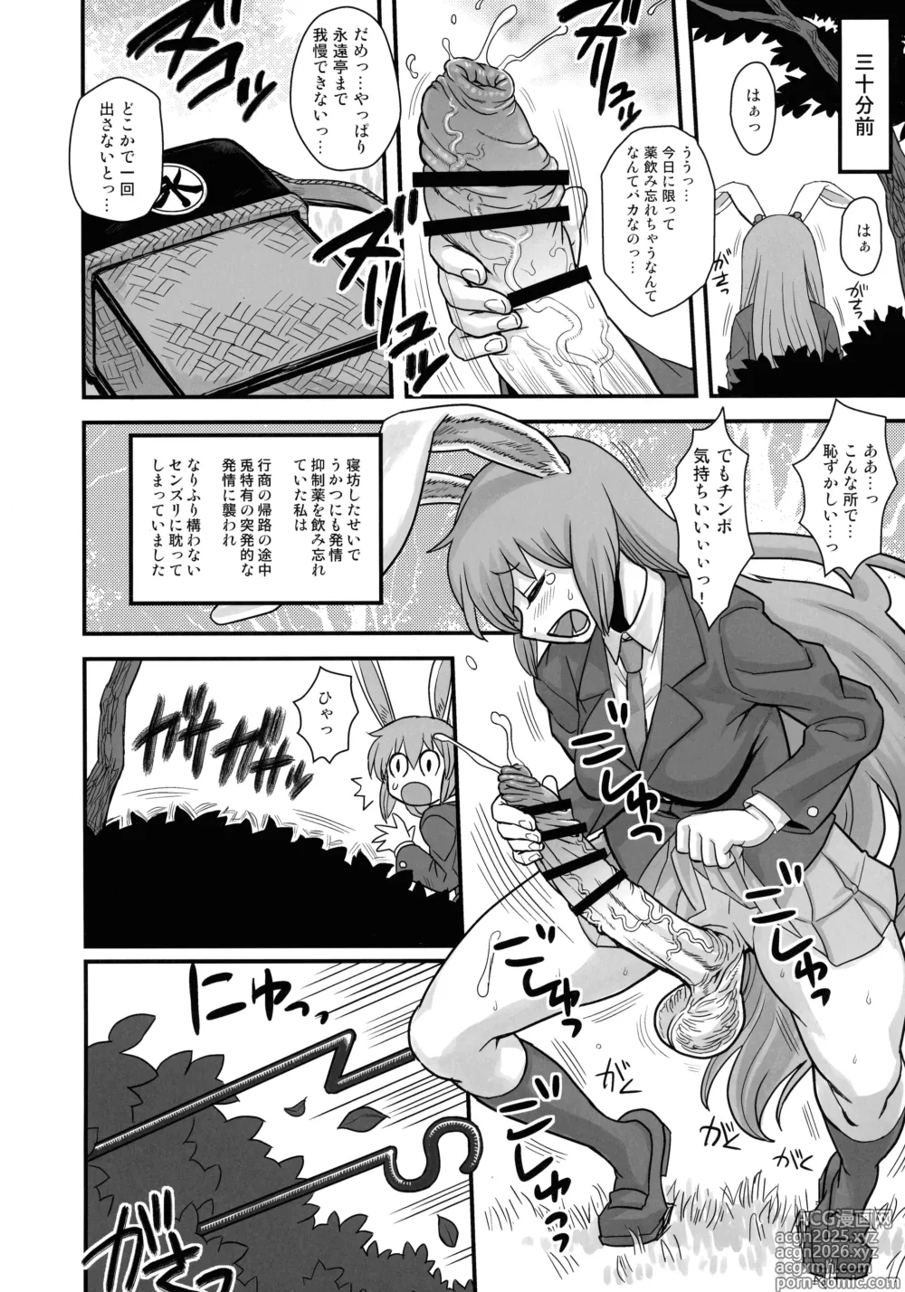 Page 3 of doujinshi Touhou Soushuuhen Gensoukyou Futanari Ibun