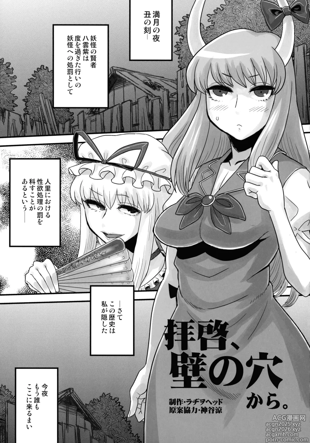 Page 26 of doujinshi Touhou Soushuuhen Gensoukyou Futanari Ibun