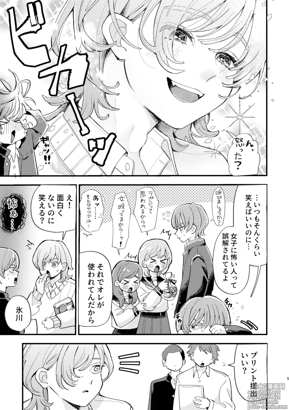 Page 5 of doujinshi Otoko Doushi no Yuujou wa Seiritsu Suru no ka