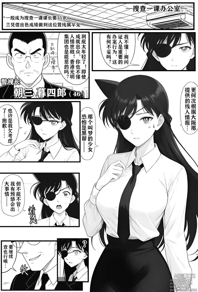 Page 6 of doujinshi 月影岛的亡魂①（detective conan）