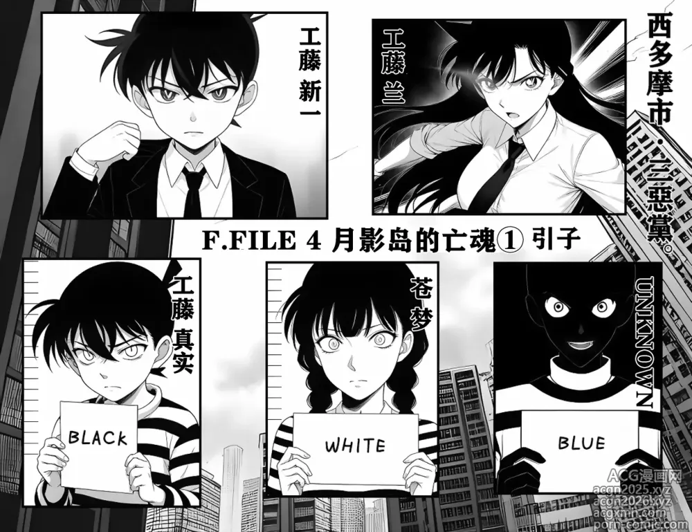 Page 10 of doujinshi 月影岛的亡魂①（detective conan）