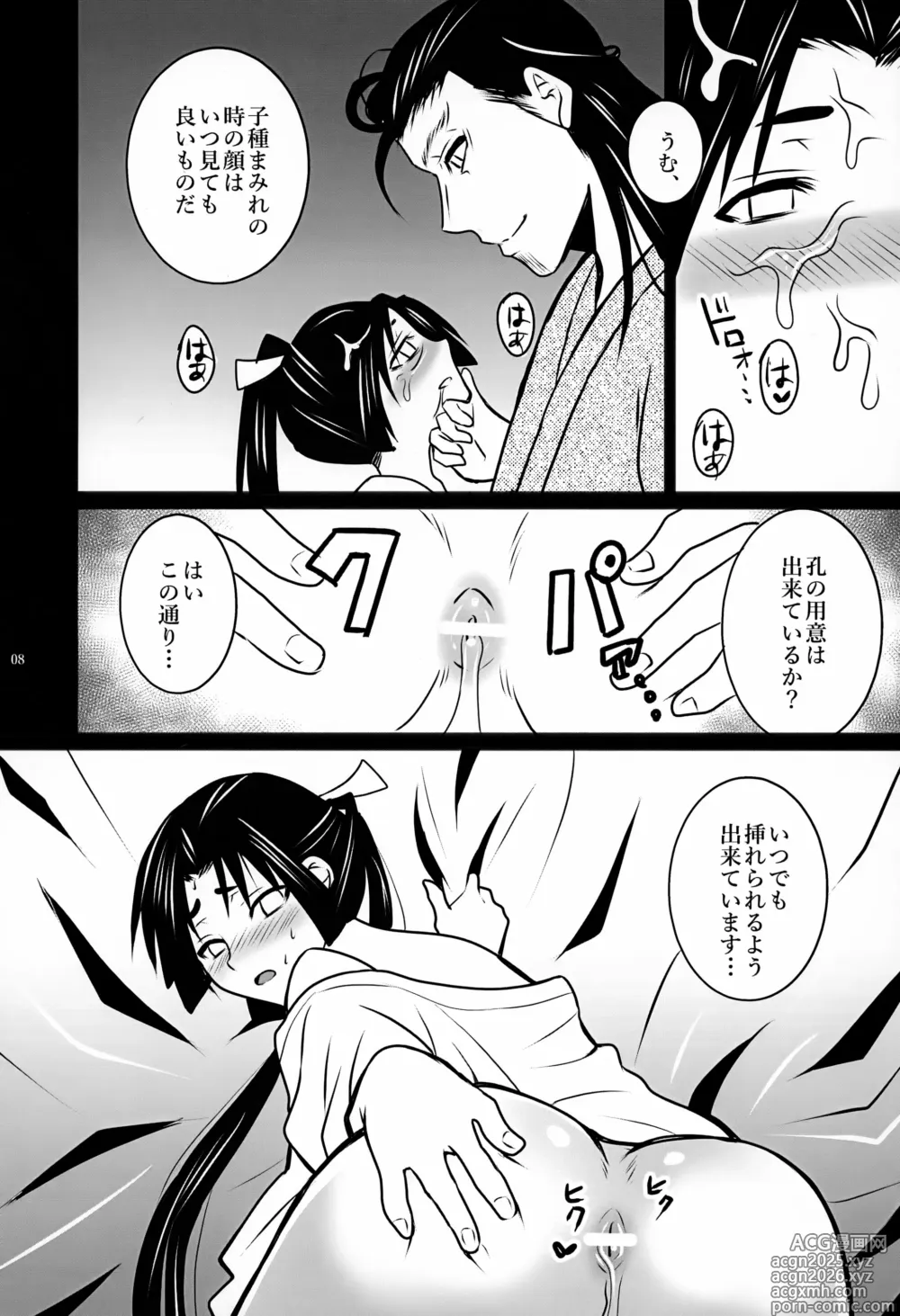 Page 8 of doujinshi Watashi Wa anata no Ai o Shinjinai